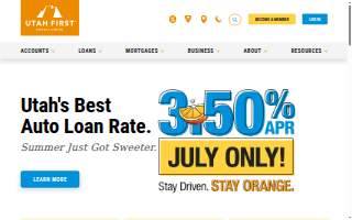 First World Mortgage - Orange Mortgage & Home Loans website