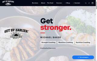 Get Up Earlier - Personal Training & Nutrition Coaching Orange, CT or Virtual Anywhere website
