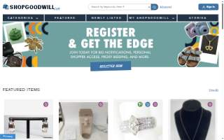 Goodwill Orange Store and Donation Center website