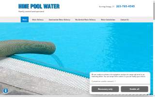 Hine Pool Water website