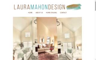 Laura Mahon Design & Home Staging of Orange website