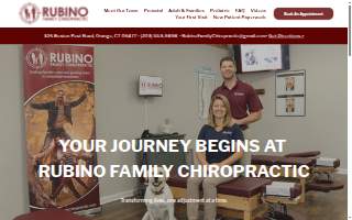 Rubino Family Chiropractic website
