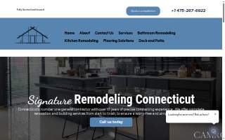 Signature Remodeling CT website