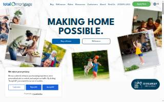 Total Mortgage website
