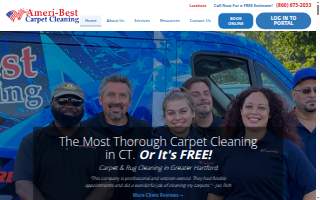 Ameri-Best Carpet Cleaning website