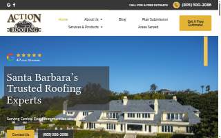 AZ Roofing website
