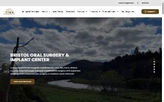 Bristol Oral Surgery and Implant Center of Plainville website