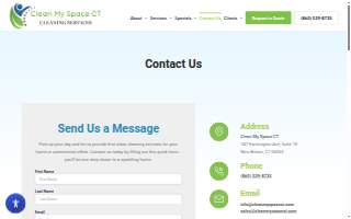 Clean My Space CT of Farmington website