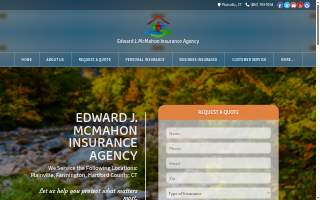 Edward J Mc Mahon Insurance website