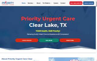 Priority Urgent Care Unionville website