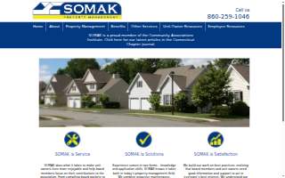 SOMAK Property Management website