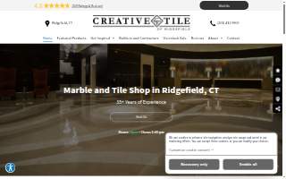 Creative Tile of Ridgefield website