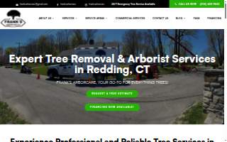 Frank's Arborcare LLC website