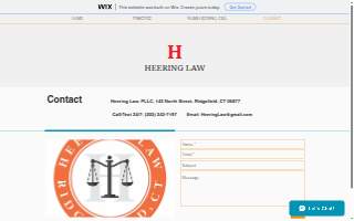Heering Law website