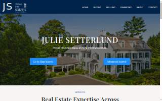 Julie Setterlund - Realtor - Sothebys International Realty website