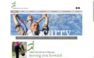 Ridgefield Physical Therapy website