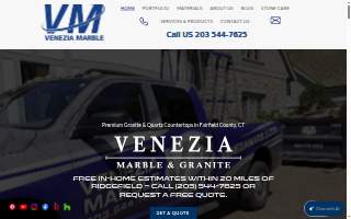 Venezia Marble - Showroom website
