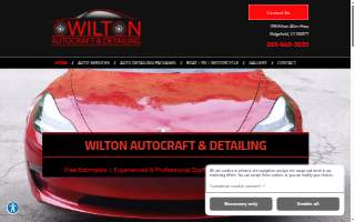 Wilton Autocraft & Detailing website