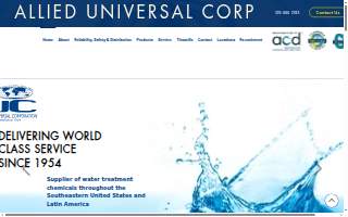 Allied Universal® Security Services website