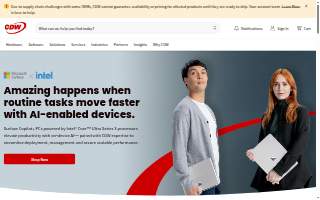 CDW website