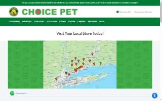 Choice Pet - Guilford website
