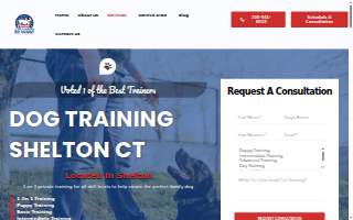 Clark's Companion Dog Training LLC of Shelton website