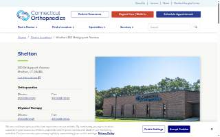 Connecticut Orthopaedics of Shelton website
