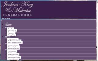 Jenkins-King Funeral Home of Shelton website