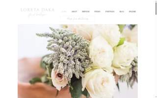 Loreta Daka Floral Boutique LLC website