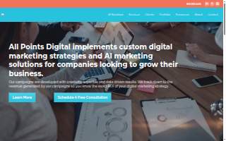 All Points Digital website