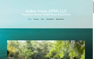 Amber Irimia APRN LLC website