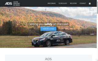 Avon Driving School website