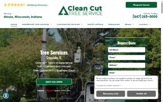CC & L Tree Service website
