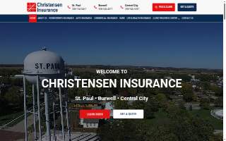 Christensen Insurance LLC website
