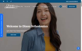 Dixon Orthodontics - Simsbury website