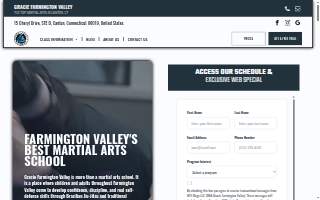 Gracie Farmington Valley website