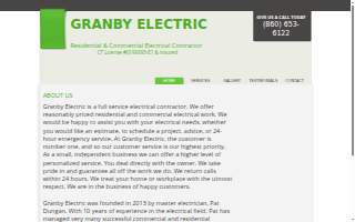 Granby Electric LLC website