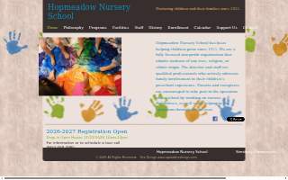 Hopmeadow Nursery School website