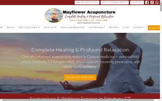 Mayflower Acupuncture website