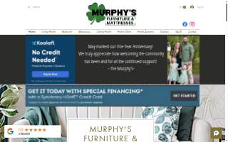 Murphys Furniture & Mattresses website
