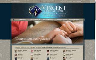 Vincent Funeral Home - Simsbury website