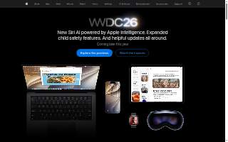 Apple Evergreen Walk website