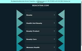 Beach House Tan website