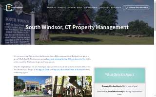 Connecticut Property Management of South Windsor website