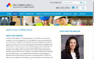 HazCommpliance LLC website