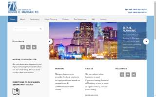 Law Office of Bonnie C. Mangan P.C. website