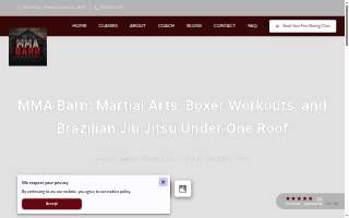 MMA Barn of South Windsor website