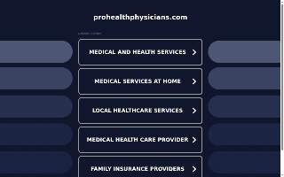 ProHealth Physicians, Vandana Sacheti, MD website