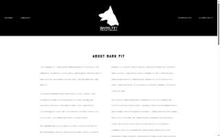 Bark Fit LLC website
