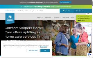 Comfort Keepers of Southbury website